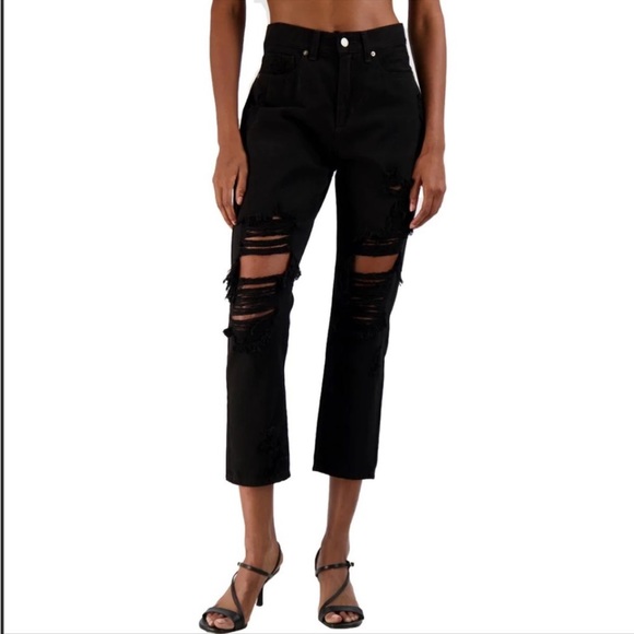 Just Black high rise girlfriend jeans NWT size 31 - Picture 2 of 6